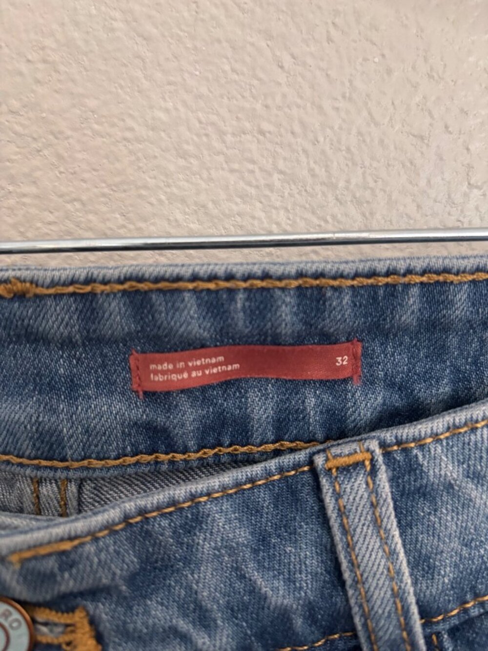 Pilcro X Anthropologie Skater Low-Rise Wide-Leg Jeans Snap Hem 32 - Picture 6 of 13